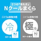 まるごと洗える 冷感もちもちリバーシブルまくら(Nクール ブルー P2521) 2枚目画像
