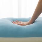 まるごと洗える 冷感もちもちリバーシブルまくら(Nクール ブルー P2521) 12枚目画像