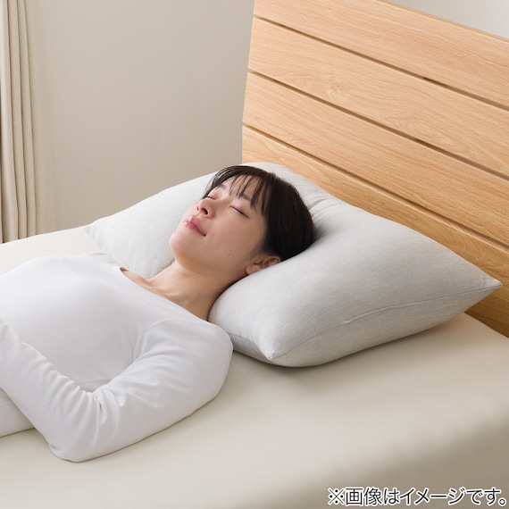 まるごと洗える冷感もちもちまくら(Nクール極冷 P2523) 3枚目画像