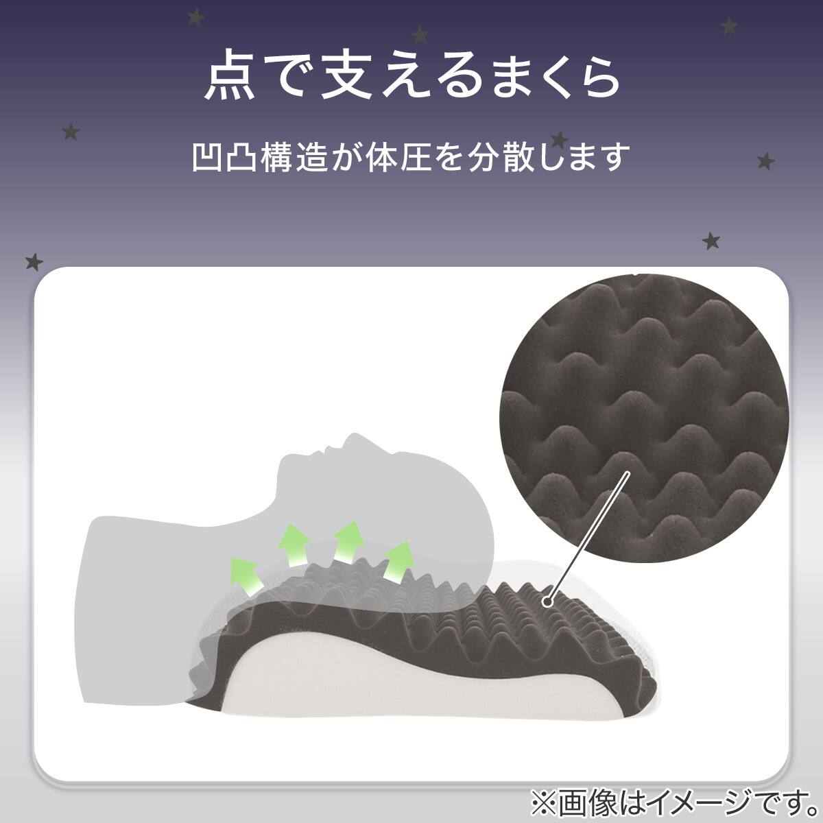 点で支える 体圧分散 まくら(P2525) | ニトリネット【公式】 家具