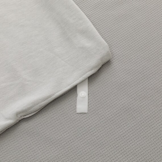 掛ふとんカバー シングル(Nミラク02 グレー S) 8枚目画像