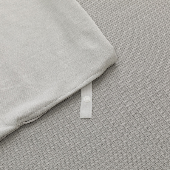 掛ふとんカバー シングル(Nミラク02 グレー S) 8枚目画像