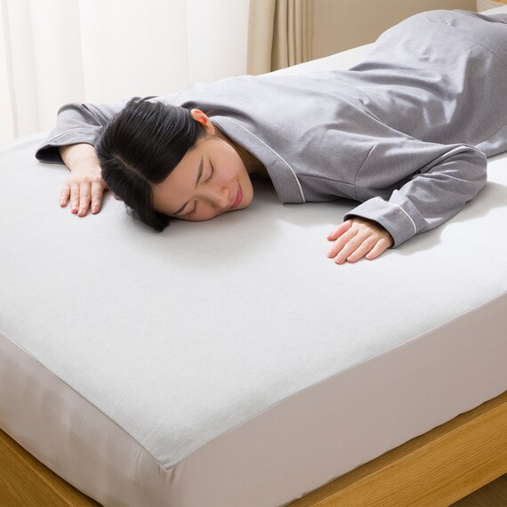 マルチすっぽりシーツ シングル(Nミラク02 グレー S) 4枚目画像