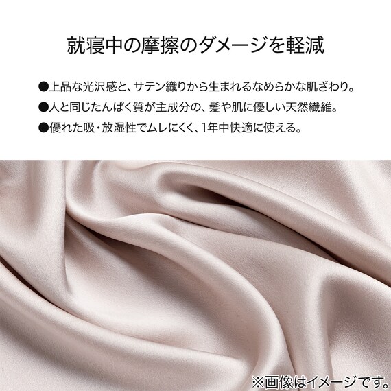 枕カバー(シルク RO SK02) 2枚目画像