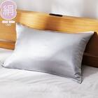 枕カバー(シルク GY SK02) 1枚目画像