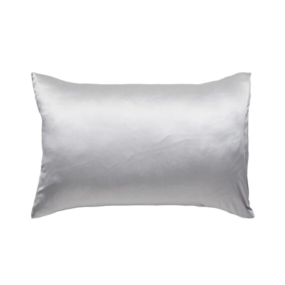 枕カバー(シルク GY SK02) 4枚目画像