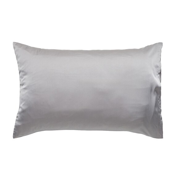 枕カバー(シルク GY SK02) 5枚目画像