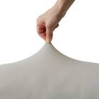 もちもちまくらカバー グレー(Nクール グレー P2537) 9枚目画像