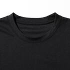MENS 着るだけで疲労回復リカバリーウェア 長袖Tシャツ(Nミラク ブラック M) 5枚目画像