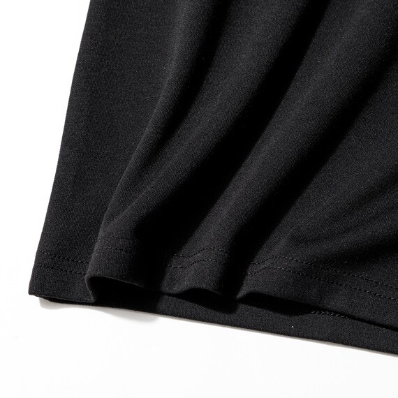 MENS 着るだけで疲労回復リカバリーウェア 長袖Tシャツ(Nミラク ブラック M) 6枚目画像