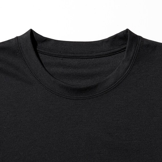 MENS 着るだけで疲労回復リカバリーウェア 長袖Tシャツ(Nミラク ブラック L) 5枚目画像