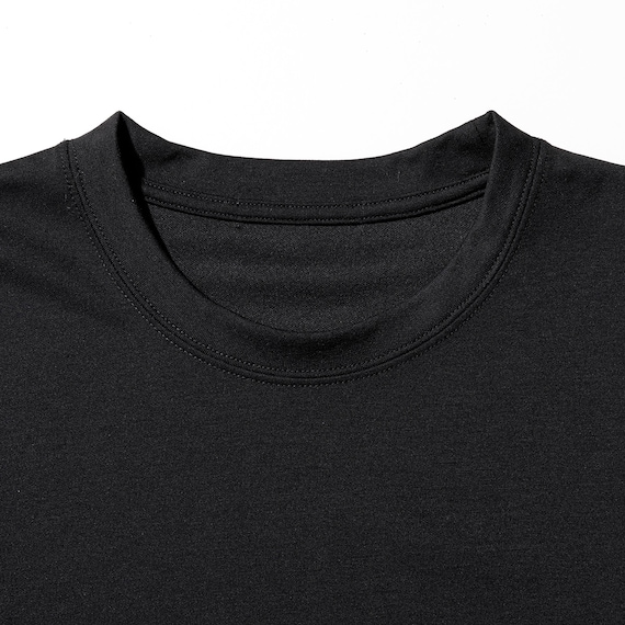 MENS 着るだけで疲労回復リカバリーウェア 長袖Tシャツ(Nミラク ブラック L) 5枚目画像