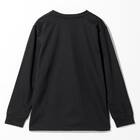 MENS 着るだけで疲労回復リカバリーウェア 長袖Tシャツ(Nミラク ブラック LL) 4枚目画像
