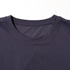 MENS 着るだけで疲労回復リカバリーウェア 長袖Tシャツ(Nミラク ネイビー M) 5枚目画像