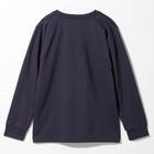 MENS 着るだけで疲労回復リカバリーウェア 長袖Tシャツ(Nミラク ネイビー LL) 4枚目画像