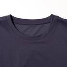 MENS 着るだけで疲労回復リカバリーウェア 長袖Tシャツ(Nミラク ネイビー LL) 5枚目画像