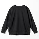 WOMENS 着るだけで疲労回復リカバリーウェア 長袖Tシャツ(Nミラク ブラック M) 3枚目画像