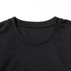 WOMENS 着るだけで疲労回復リカバリーウェア 長袖Tシャツ(Nミラク ブラック M) 5枚目画像