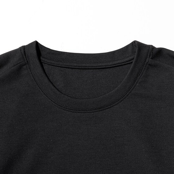 WOMENS 着るだけで疲労回復リカバリーウェア 長袖Tシャツ(Nミラク ブラック M) 5枚目画像