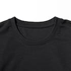 WOMENS 着るだけで疲労回復リカバリーウェア 長袖Tシャツ(Nミラク ブラック M) 5枚目画像