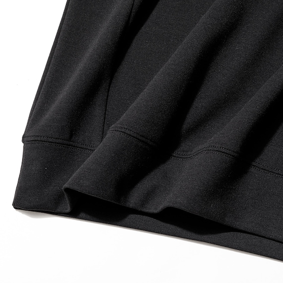 WOMENS 着るだけで疲労回復リカバリーウェア 長袖Tシャツ(Nミラク ブラック M) 7枚目画像