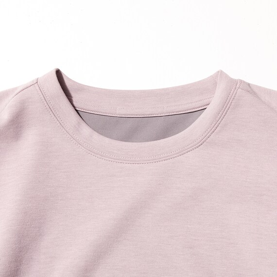 WOMENS 着るだけで疲労回復リカバリーウェア 長袖Tシャツ(Nミラク ローズ L) 5枚目画像