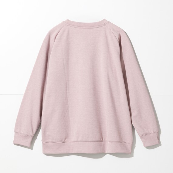 WOMENS 着るだけで疲労回復リカバリーウェア 長袖Tシャツ(Nミラク ローズ LL) 4枚目画像