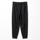 MENS 着るだけで疲労回復リカバリーウェア ルームパンツ ロング丈(Nミラク ブラック M) 4枚目画像