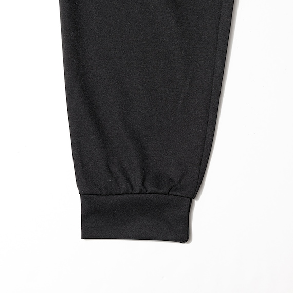 MENS 着るだけで疲労回復リカバリーウェア ルームパンツ ロング丈(Nミラク ブラック L) 6枚目画像