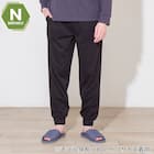 MENS 着るだけで疲労回復リカバリーウェア ルームパンツ ロング丈(Nミラク ブラック LL) 1枚目画像