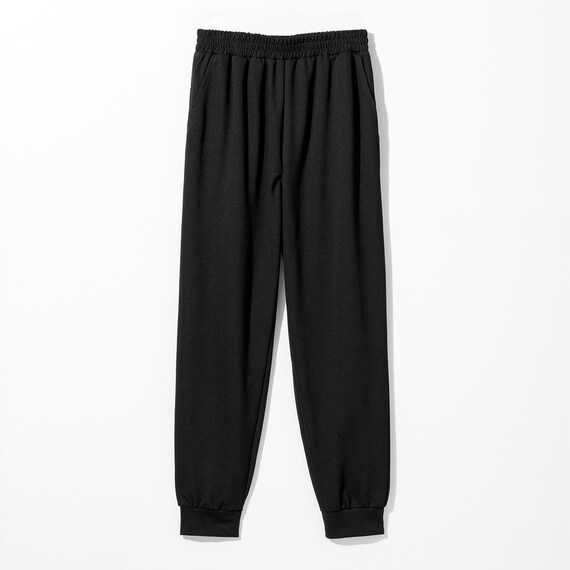 WOMENS 着るだけで疲労回復リカバリーウェア ルームパンツ ロング丈(Nミラク ブラック M) 3枚目画像