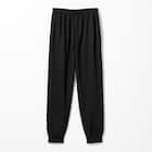 WOMENS 着るだけで疲労回復リカバリーウェア ルームパンツ ロング丈(Nミラク ブラック LL) 3枚目画像