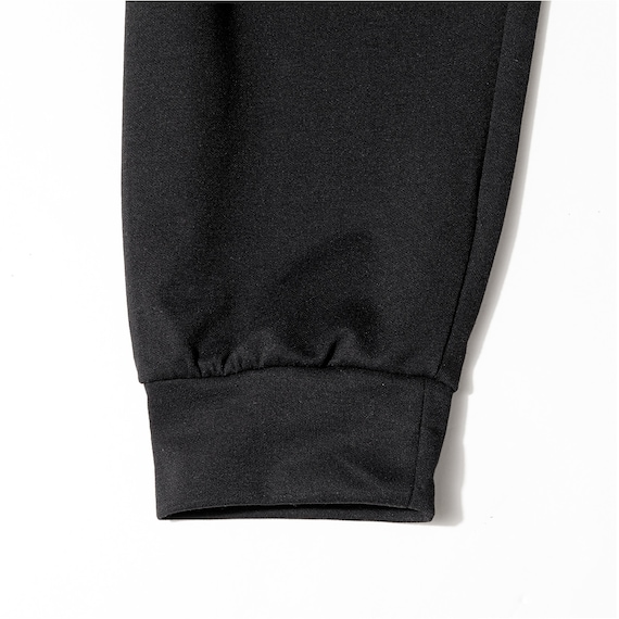 WOMENS 着るだけで疲労回復リカバリーウェア ルームパンツ ロング丈(Nミラク ブラック LL) 6枚目画像