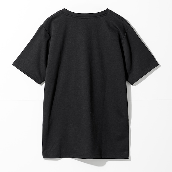 MENS 着るだけで疲労回復リカバリーウェア 半袖Tシャツ(Nミラク ブラック M) 4枚目画像