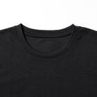 MENS 着るだけで疲労回復リカバリーウェア 半袖Tシャツ(Nミラク ブラック M) 5枚目画像