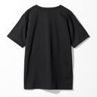 MENS 着るだけで疲労回復リカバリーウェア 半袖Tシャツ(Nミラク ブラック L) 4枚目画像