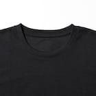 MENS 着るだけで疲労回復リカバリーウェア 半袖Tシャツ(Nミラク ブラック L) 5枚目画像