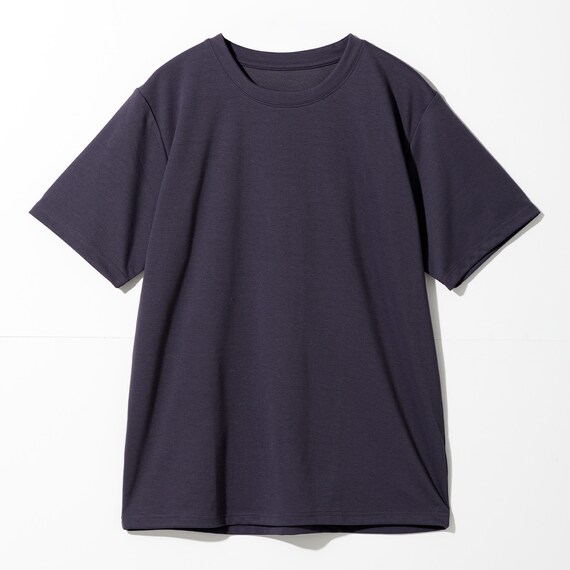 MENS 着るだけで疲労回復リカバリーウェア 半袖Tシャツ(Nミラク ネイビー M) 3枚目画像