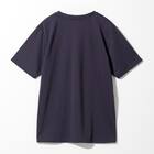 MENS 着るだけで疲労回復リカバリーウェア 半袖Tシャツ(Nミラク ネイビー L) 4枚目画像