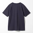 MENS 着るだけで疲労回復リカバリーウェア 半袖Tシャツ(Nミラク ネイビー L) 4枚目画像