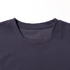 MENS 着るだけで疲労回復リカバリーウェア 半袖Tシャツ(Nミラク ネイビー L) 5枚目画像