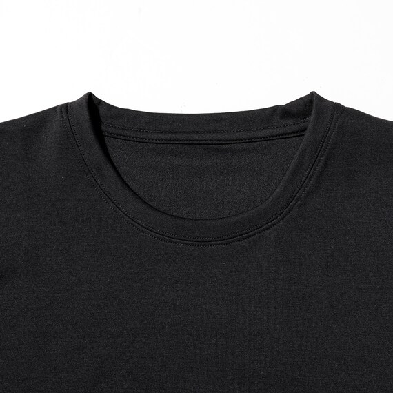 WOMENS 着るだけで疲労回復リカバリーウェア 半袖Tシャツ(Nミラク  ブラック L) 5枚目画像