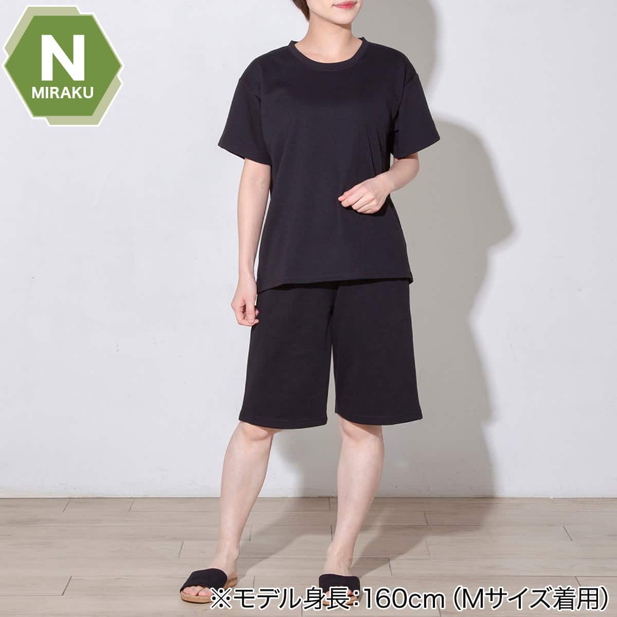 WOMENS 着るだけで疲労回復リカバリーウェア 半袖Tシャツ・ハーフ