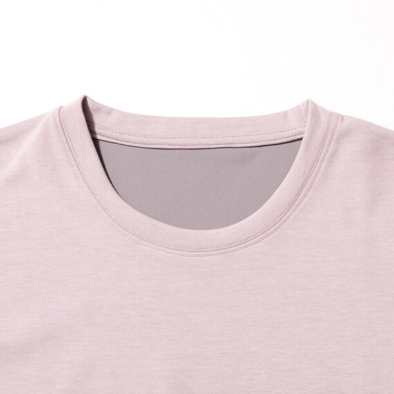 WOMENS 着るだけで疲労回復リカバリーウェア 半袖Tシャツ(Nミラク ローズ M) 5枚目画像