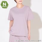 WOMENS 着るだけで疲労回復リカバリーウェア 半袖Tシャツ(Nミラク ローズ LL) 1枚目画像