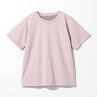 WOMENS 着るだけで疲労回復リカバリーウェア 半袖Tシャツ(Nミラク ローズ LL) 3枚目画像
