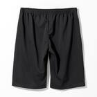 MENS 着るだけで疲労回復リカバリーウェア ルームパンツ ハーフ丈(Nミラク ブラック M) 4枚目画像