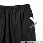 MENS 着るだけで疲労回復リカバリーウェア ルームパンツ ハーフ丈(Nミラク ブラック M) 5枚目画像