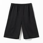 WOMENS 着るだけで疲労回復リカバリーウェア ルームパンツ ハーフ丈(Nミラク ブラック L) 3枚目画像