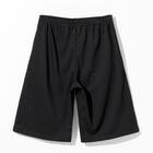 WOMENS 着るだけで疲労回復リカバリーウェア ルームパンツ ハーフ丈(Nミラク ブラック L) 4枚目画像